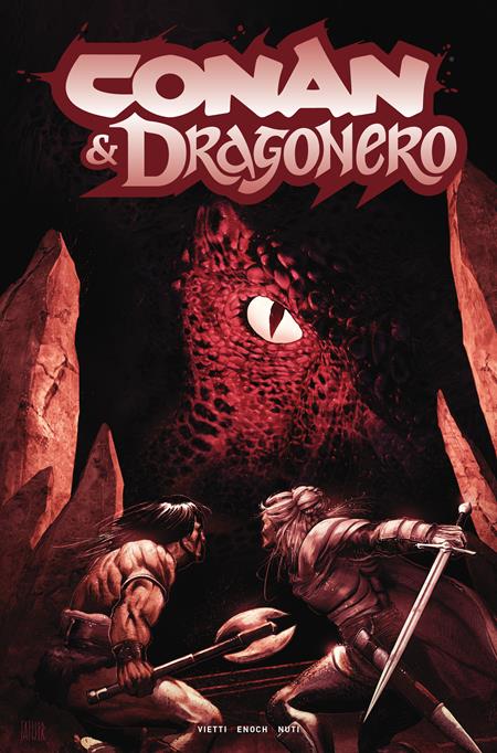 Conan & Dragonero #3 - Max Von Fafner Main Cover (Closed)