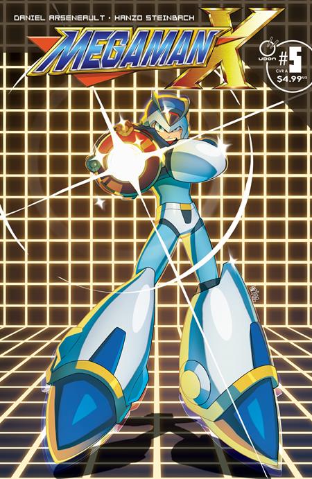 Mega Man X #5 - Hanzo Steinbach Main Cover (Pre-Sale) C24-P30