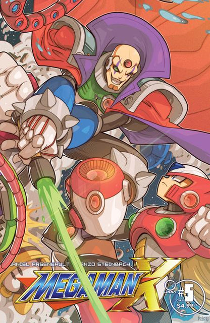 Mega Man X #5 - Edwin Huang Variant (Pre-Sale) C24-P30