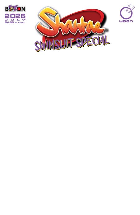Shantae Swimsuit Special #1 - 2026 - Blank Sketch Variant (Closed)