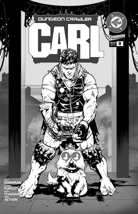 Dungeon Crawler Carl #0 - Nathan Gooden Absolute Batman Homage B&W 2nd Printing Variant (Pre-Sale) C24-P28