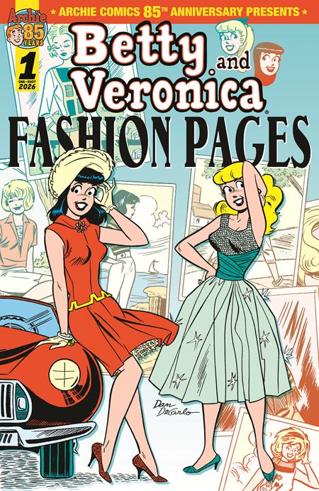 Betty & Veronica: Fashion Pages - Archie - Dan DeCarlo Main Cover (Closed) R2635