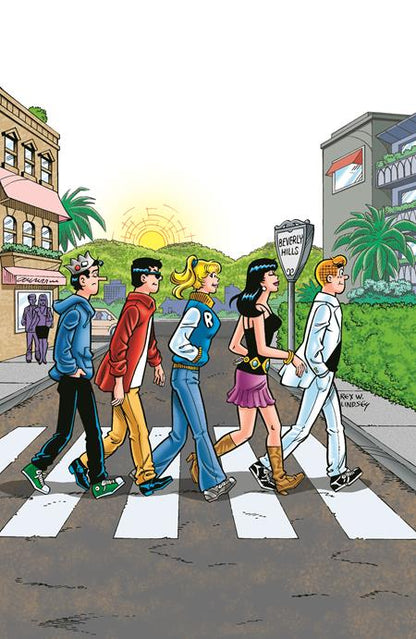 Laugh #166 - Archie - Rex Lindsey Abbey Road Virgin Foil Facsimile 2026 (Closed) R2632