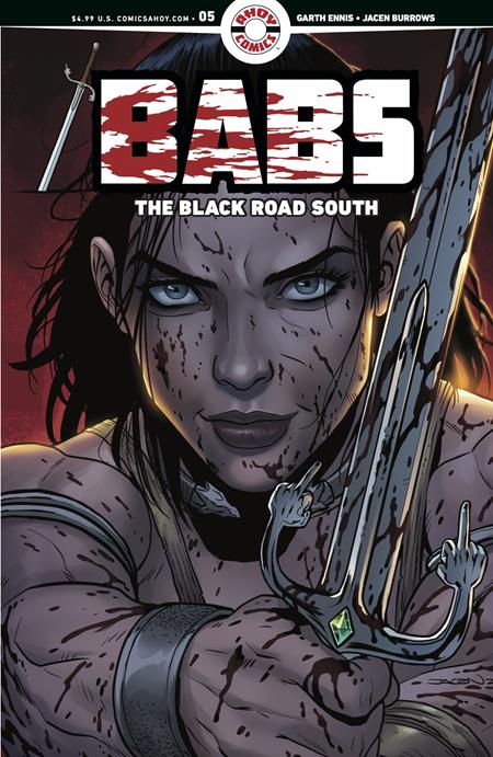 🔞 Babs: The Black Road South #5 - Jacen Burrows Main Cover (Pre-Order) C32-P36