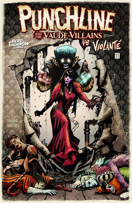 Punchline & the Vaude-Villains vs Violante #1 - Yvel Guichet Main Cover (Closed) P31