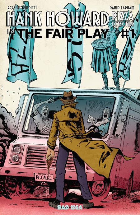 Hank Howard: Pizza Detective - Fair Play #1 - Bad Idea - Jake Baker Variant (Closed) R2631