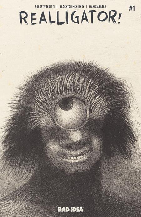 Re-Alligator #1 - Bad Idea - Odilion Redon Old Masters Variant (Closed) R2631