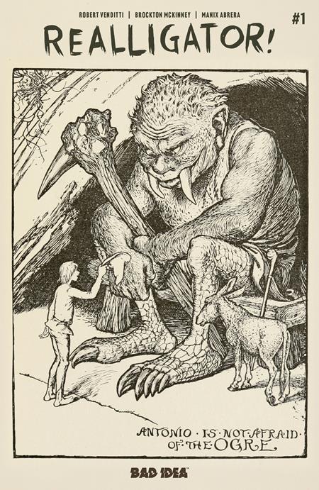 Re-Alligator #1 - Bad Idea - Henry Justice Ford Old Masters Variant (Closed) R2631