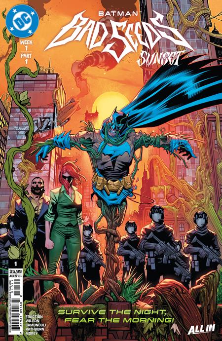Batman: Bad Seeds - Sunset #1 (VF/NM) - Camuncoli, Rathburn Main Cvr (Released) R2636