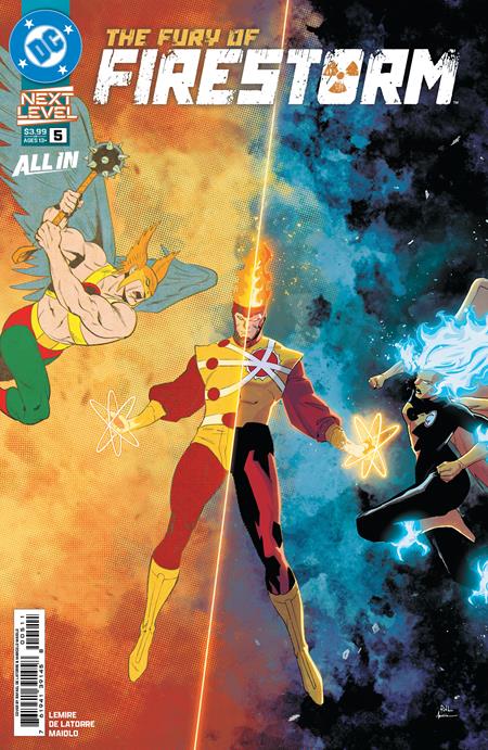 Fury of Firestorm #5 - Next Level - Rafael de Latorre Main Cover (Closed) R2632
