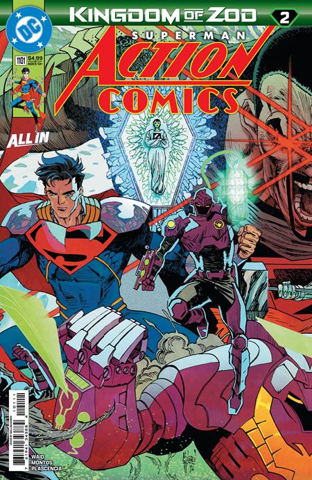 Superman in Action Comics #1101 - Kingdom of Zod (VF/NM) - Guillem March Connecting Main Cover (Released) R2632