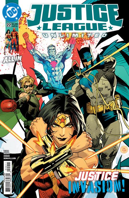 Justice League: Unlimited #22 - Dan Mora Main Cover (Closed) R2635