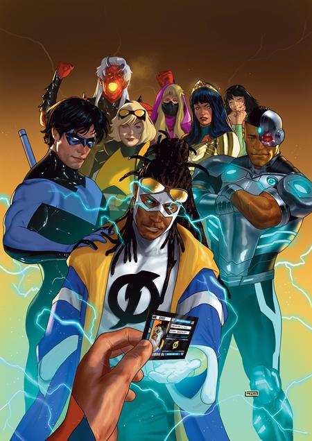 New Titans #38 - Vol 2 - Taurin Clarke Main Cover (Closed) R2633
