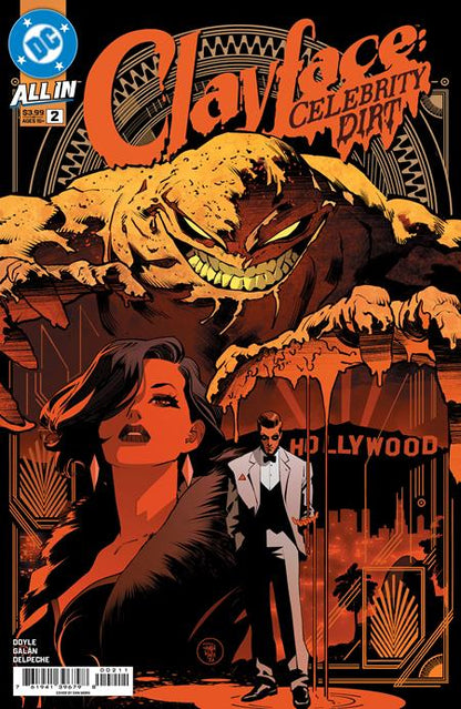 Clayface: Celebrity Dirt #2 - Dan Mora Main Cover (Closed) R2632
