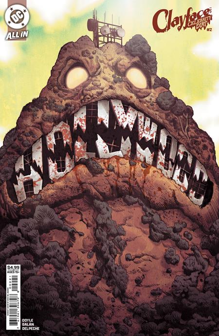 Clayface: Celebrity Dirt #2 - Mike del Mundo Variant (Closed) R2632
