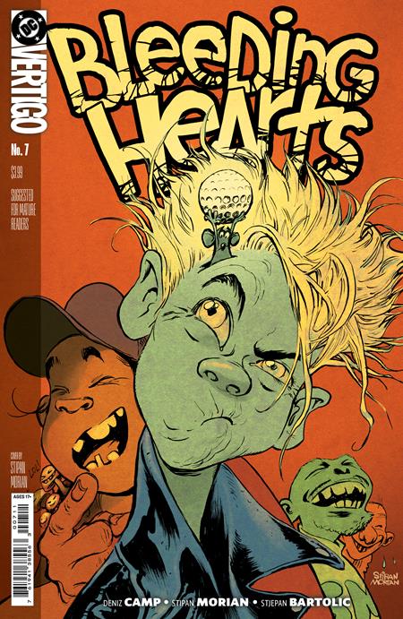 🔞 Bleeding Hearts #7 - DC Vertigo - Stipan Morian Main Cover (Closed) R2632