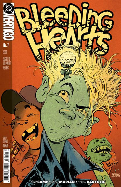 🔞 Bleeding Hearts #7 - DC Vertigo - Stipan Morian Main Cover (Closed) R2632