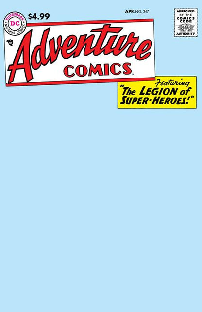 Adventure Comics #247 - Blank Sketch Facsimile 2026 (Closed) R2632