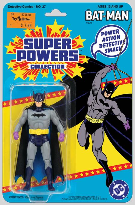 Detective Comics #27 - Facsimile 2026 - Geyer, Saviuk Super Powers Action Figure Variant (Closed) R2631