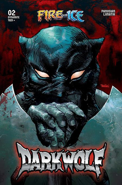Fire & Ice: Darkwolf #2 - Dynamite - Dan Panosian Main Cover (Closed) R2632