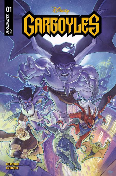 Gargoyles #1 - Vol 2 - Dynamite - Meghan Hetrick Main Cover (Closed) R2632