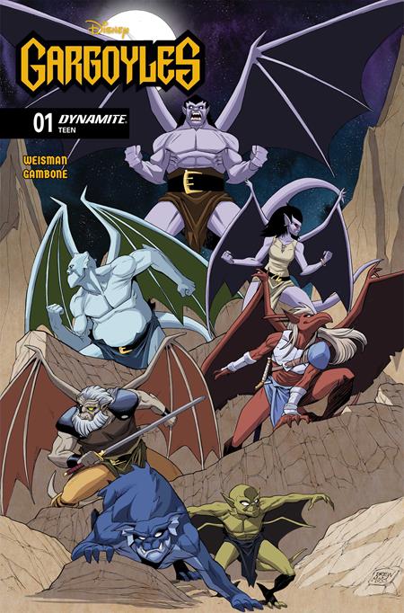 Gargoyles #1 - Vol 2 - Dynamite - Drew Moss Variant (Closed) R2632