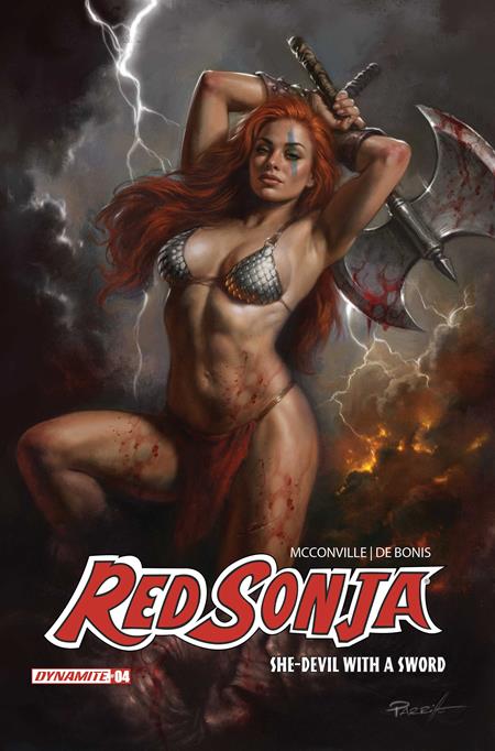 Red Sonja: She Devil with a Sword #4 - Lucio Parrillo Variant (Closed) R2631