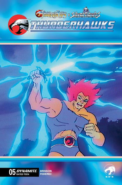 Thundercats x Silverhawks: Thunderhawks #5 - Dynamite - Lion-O Animation Art Variant (Closed) R2635