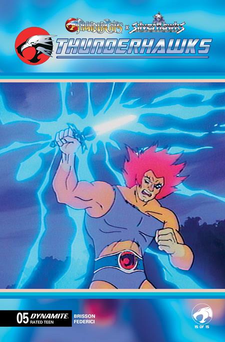 Thundercats x Silverhawks: Thunderhawks #5 - Dynamite - Lion-O Animation Art Variant (Closed) R2635
