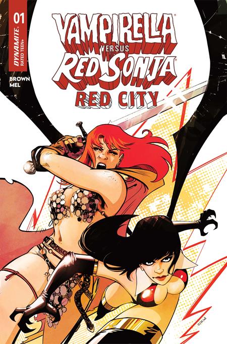Vampirella vs Red Sonja: Red City #1 - Sebastian Piriz Main Cover (Closed) R2631