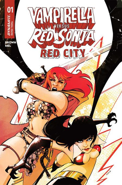 Vampirella vs Red Sonja: Red City #1 - Sebastian Piriz Main Cover (Closed) R2631