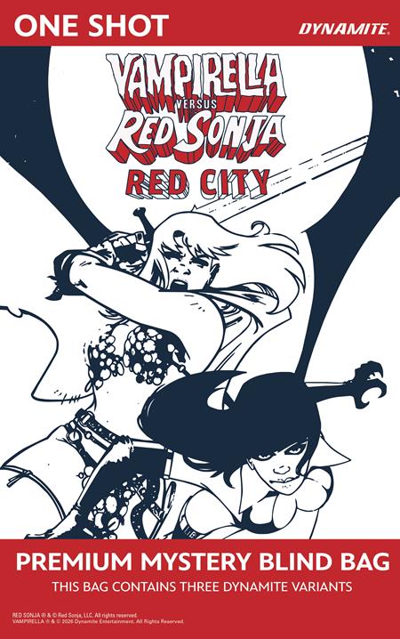 Vampirella vs Red Sonja: Red City #1 - Blind Bag Variant (Closed) R2631