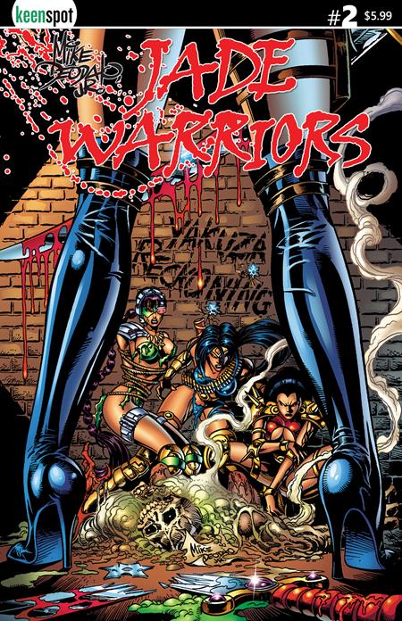 Jade Warriors #2 - Mike Deodato Yakuza Reckoning Main Cover (Closed) R2632