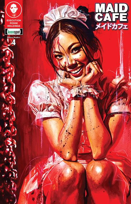 Maid Cafe #4 - Keenspot - Naomi Griffin Why I Smile Main Cover (Closed) R2633
