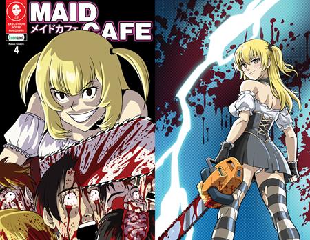 Maid Cafe #4 - Keenspot - Mokhtar, Gandolpho Flip Cover Variant (Closed) R2633