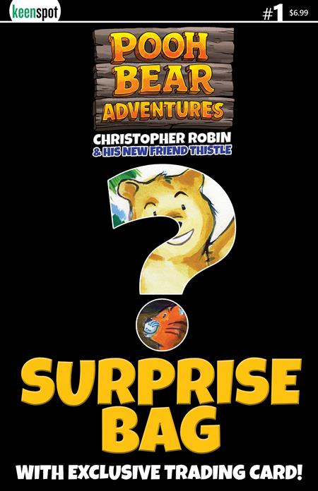 Pooh Bear Adventures: Christopher Robin & His New Friend Thistle #1 - TBA Bagged w/ Trading Card Variant (Closed) R2635