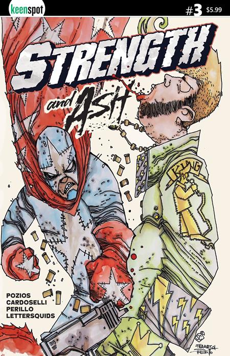 Strength & Ash #3 - Keenspot - Cardoselli, Perillo King of Fighters Main Cover (Closed) R2633