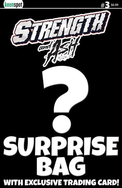 Strength & Ash #3 - Keenspot - TBA Bagged w/ Trading Card Variant (Closed) R2633