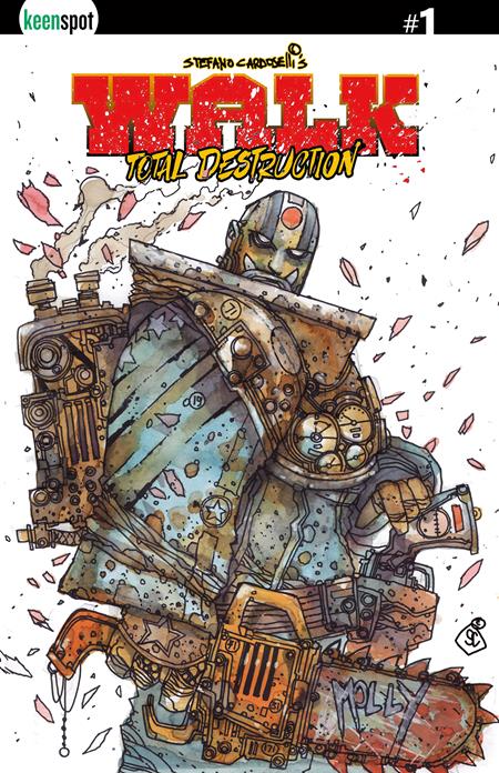 Walk: Total Destruction #1 - Keenspot - Stefano Cardoselli Holofoil Flip Variant (Closed) R2635