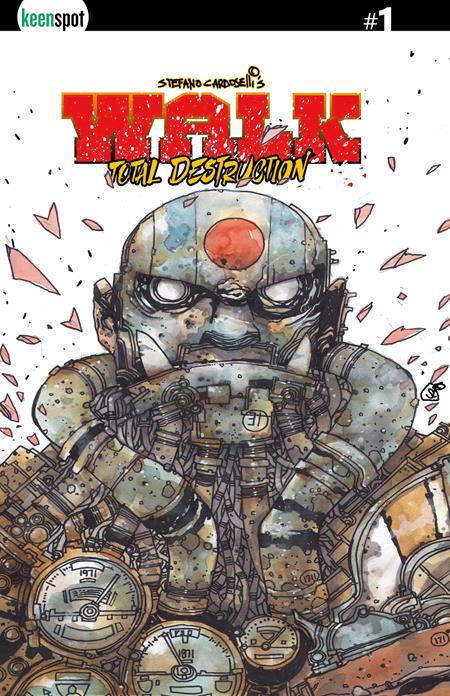 Walk: Total Destruction #1 - Keenspot - Stefano Cardoselli Premium Metal Variant (Closed) R2635