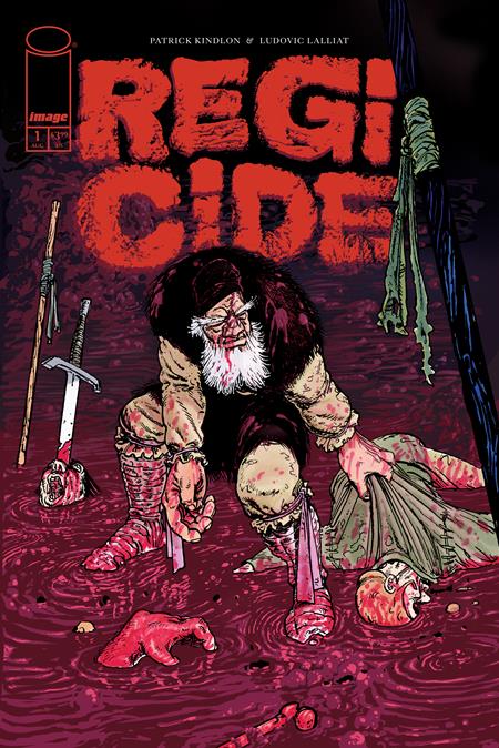 🔞 Regicide #1 - Image - Ludovic Lalliat Main Cover (Closed) R2632