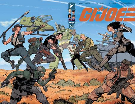 GI Joe #25 - Energon Universe - Tom Reilly Wraparound Main Cover (Closed) R2633