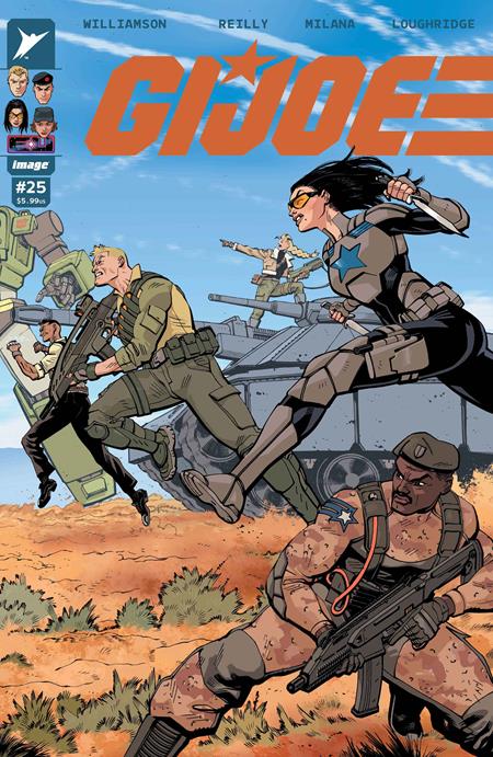 GI Joe #25 - Energon Universe - Tom Reilly Wraparound Foil Variant (Closed) R2633