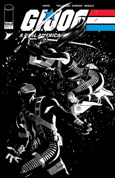 GI Joe: A Real American Hero #331 - Lee Weeks B&W Variant (Closed) R2632