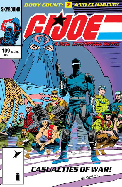 GI Joe: A Real American Hero #109 - Hama Files Edition - Lee Weeks Main Cover (Pre-Order) C31-P35