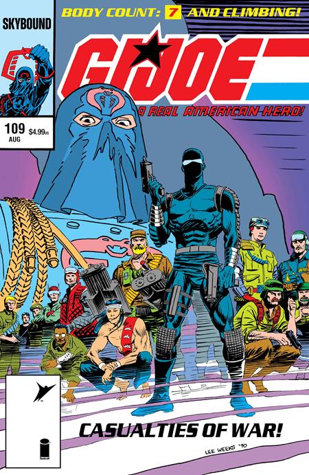 GI Joe: A Real American Hero #109 - Hama Files Edition - Lee Weeks Foil Variant (Closed) R2635