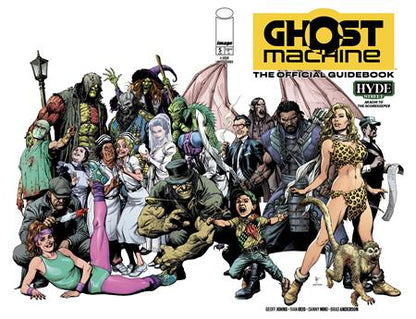 Ghost Machine: Official Guidebook #5 - Frank, Anderson Wraparound Main Cover (Closed) R2631