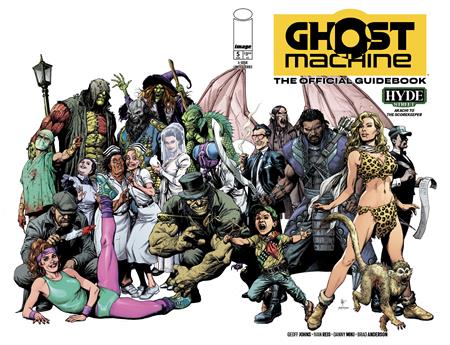 Ghost Machine: Official Guidebook #5 - Frank, Anderson Wraparound Main Cover (Closed) R2631
