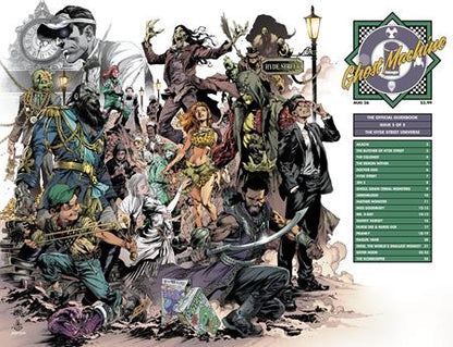 Ghost Machine: Official Guidebook #5 - Reis, Miki, Anderson Wraparound Variant (Closed) R2631