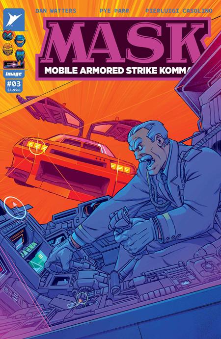 M.A.S.K. #3 - Mask - Energon Universe (VF/NM) - Pye Parr Main Cover (Released) R2631